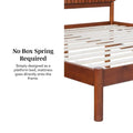 Modern King Bed with Slatted Headboard by Middlebrook Designs