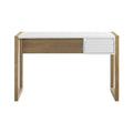 Two-Tone One-Drawer Writing Desk by Middlebrook