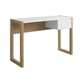Two-Tone One-Drawer Writing Desk by Middlebrook