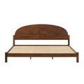 Solid Pine King Bed with Arched Headboard by Middlebrook Designs