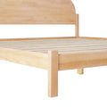 Solid Pine King Bed with Arched Headboard by Middlebrook Designs