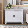 40-Inch Dresser Table with Adjustable Storage Shelves