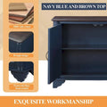 40-Inch Dresser Table with Adjustable Storage Shelves