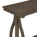 48-Inch Rustic Vintage Console Table - Farmhouse Entryway Furniture