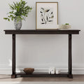 48-Inch Rustic Vintage Console Table - Farmhouse Entryway Furniture