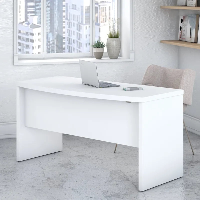 Bush Business Furniture Echo 60W Bow Front Desk