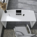Bush Business Furniture Echo 60W Bow Front Desk