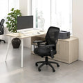 Bush Business Furniture Vista 60-Inch L-Shaped Desk with Storage Cabinet