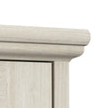 Lennox 60-Inch Farmhouse Desk with Storage Cabinet from Bush Furniture
