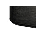 Modrest Fields Contemporary Black Acacia Chest of Drawers