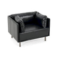 Christopher Knight Home Daphne Faux Leather Lounge Chair