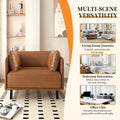 Christopher Knight Home Daphne Faux Leather Lounge Chair