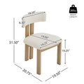 Set of 4 Astura Upholstered Dining Chairs with Iron Frame by Christopher Knight Home