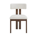 Set of 4 Astura Upholstered Dining Chairs with Iron Frame by Christopher Knight Home
