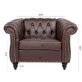 Christopher Knight Home - Winston Faux Leather Chesterfield Club Chair