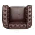 Christopher Knight Home - Winston Faux Leather Chesterfield Club Chair