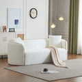 Christopher Knight Home - Tonson 82-Inch Curved Boucle 3-Seater Sofa