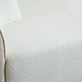 Christopher Knight Home - Tonson 82-Inch Curved Boucle 3-Seater Sofa