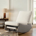 GDFStudio Contemporary Rocking Recliner with Footrest