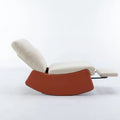 GDFStudio Contemporary Rocking Recliner with Footrest