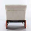 GDFStudio Contemporary Rocking Recliner with Footrest