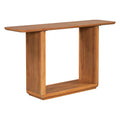 Christopher Knight Home - Mirod Stylish Minimalist Console Table with Curved Corners and U-Base