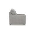 Signature Design by Ashley Stairatt Gray 4-Piece Upholstered Set - Dimensions: 86W x 38D x 39H