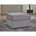 Signature Design by Ashley Modmax Dark Gray Extra-Large Accent Ottoman