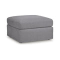 Signature Design by Ashley Modmax Dark Gray Extra-Large Accent Ottoman