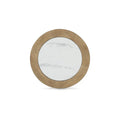 Signature Design by Ashley Camdill Light Brown and White End Table - Dimensions: 18.13" W x 18.13" D x 23.75" H