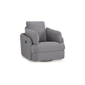 Signature Design by Ashley Modmax Dark Gray Reclining Swivel Glider Chair