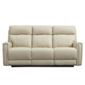 81.5" Genuine Leather Zero Gravity Power Recliner Sofa with Power Headrest and USB/USB-C Ports