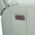 81.5" Genuine Leather Zero Gravity Power Recliner Sofa with Power Headrest and USB/USB-C Ports