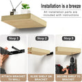 Wall-Mounted Floating Shelf