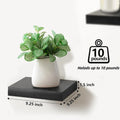 Wall-Mounted Floating Shelf