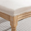 Set of 2 French Oval Back Dining Chairs - Elegant Retro Design with Solid Wood Frame