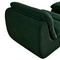 34-Inch Modern Upholstered Sofa with Ottoman - Perfect for Small Spaces