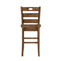 5-Piece Wooden Counter Height Dining Set: Square Table and 4 Chairs for Your Kitchen