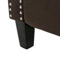 Roomfitters Classic Fabric Push-Back Recliner Chair - Elegant Seating for Living Room and Bedroom