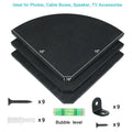 Corner Wall Shelves - Dimensions: 10D x 10W x 0.7H