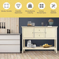Costway Wooden Sideboard Buffet Console Table with Drawers