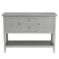 Costway Wooden Sideboard Buffet Console Table with Drawers