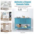 Costway Wooden Sideboard Buffet Console Table with Drawers