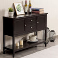 Costway Wooden Sideboard Buffet Console Table with Drawers
