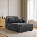 DREAMSIDEA Extra-Large Right-Facing Chaise Lounge Sofa