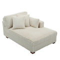 DREAMSIDEA Extra-Large Right-Facing Chaise Lounge Sofa