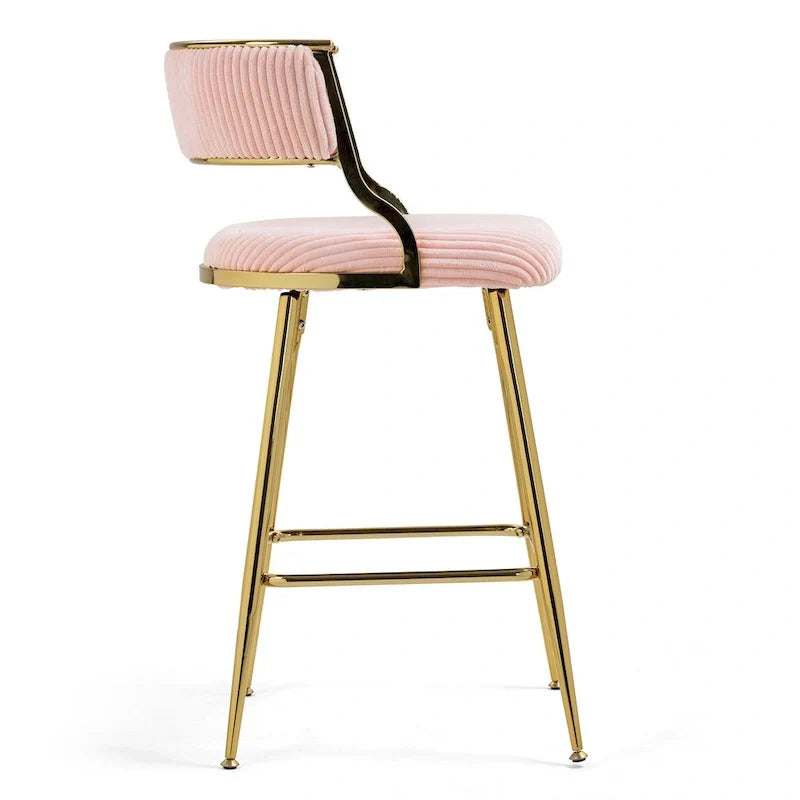 Set of 2 Counter Height Bar Stools - 26 Inches