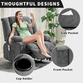 Heat and Massage Recliner Chair with Remote Control