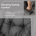 Gymax Folding Footrest Lazy Sofa Chair - Accent Leisure Armchair