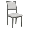 6-Piece Wooden Dining Set: Rectangular Table with 4 Upholstered Chairs and 1 Bench